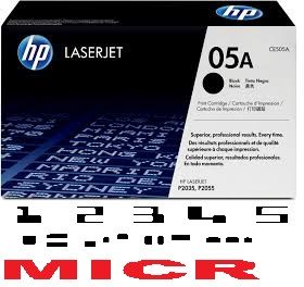 MICR HP CE505A Genuine